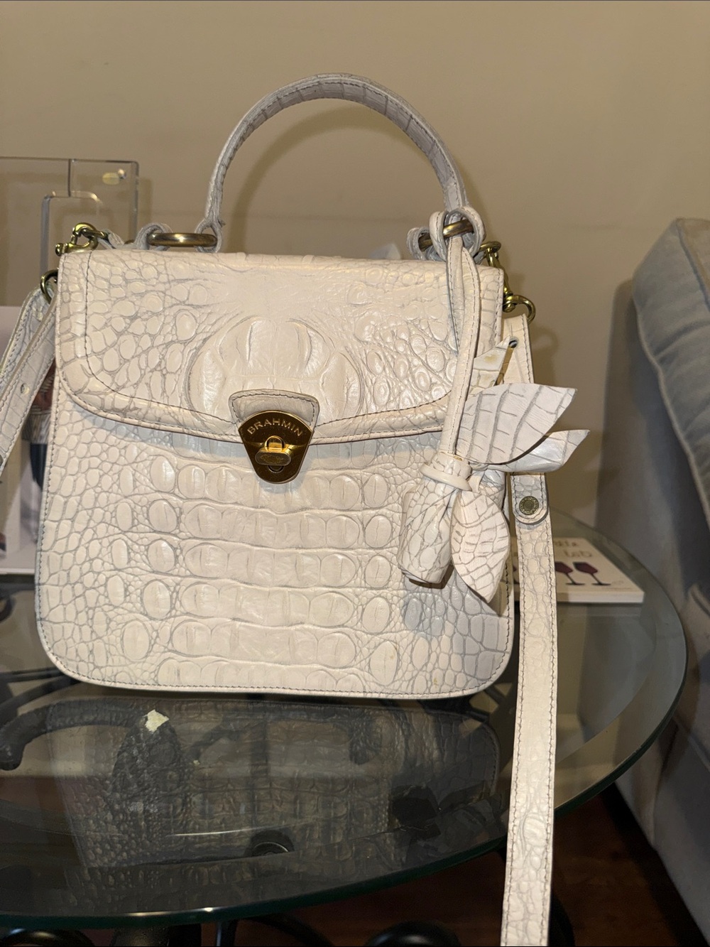 Brahmin Vittoria w/Roses